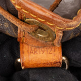 Louis Vuitton Monogram Canvas Sac Noé Petit Shoulder Bag
