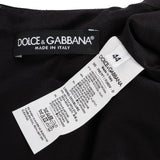 Dolce & Gabbana Black Viscose Dress (IT44)