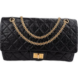 Chanel Aged Calfskin 2.55 Reissue Double Flap Crossbody Bag