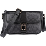 Coach Monogram Signature Canvas League 19 Crossbody Bag