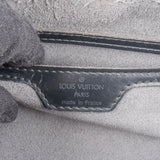 Louis Vuitton Noir Epi Leather Soufflot Handbag