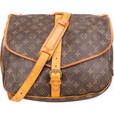 Louis Vuitton Monogram Canvas Saumur 35 Crossbody Bag