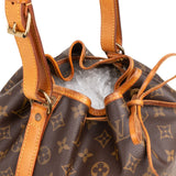 Louis Vuitton Monogram Canvas Sac Noé Petit Shoulder Bag