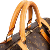 Louis Vuitton Monogram Canvas Keepall 55 Bandoulière Travel Bag