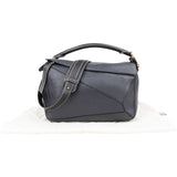 Loewe Grained Tricolor Leather Puzzle Handbag
