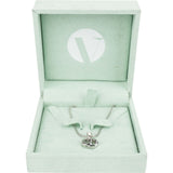 Christian Dior Crystal CD Emblem Necklace