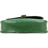 Louis Vuitton Green Epi Leather Saint Cloud GM Crossbody Bag - vintageandkickz