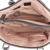 Burberry Nova-Check Monogram Patent Leather Tote Shoulder Bag