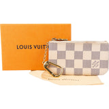Louis Vuitton Monogram Damier Azur Canvas Key Pouch