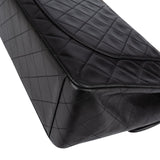 Chanel Quilted Lambskin 24 K Gold Maxi Single Flap Crossbody Bag