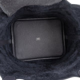 Hermès Taurillon Clemence Leather Caban Picotin Lock 22 Handbag