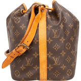 Louis Vuitton Monogram Canvas Sac Noé Petit Shoulder Bag