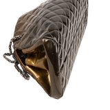 Chanel Quilted Patent Leather Ombre Mademoiselle Bowling Shoulder Bag