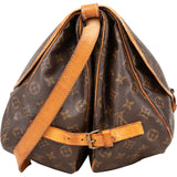 Louis Vuitton Monogram Canvas Saumur 35 Crossbody Bag