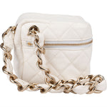 Chanel Quilted Lambskin Small Vanity Chain Handbag xx prüfen, maße - vintageandkickz