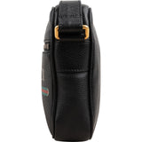 Gucci Pebbled Leather Vintage Emblem Small Crossbody Bag
