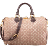 Louis Vuitton Monogram Mini Lin Speedy 30 Bandoulière Handbag