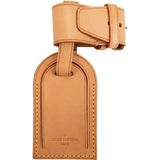Louis Vuitton Vachetta Leather Luggage Tag Set (K.K)