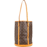 Louis Vuitton Monogram Canvas Bucket GM Shoulder Bag
