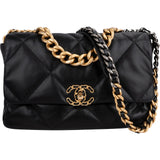 Chanel 19 Quilted Lambskin Chanel Single Flap Crossbody Bag
