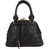 Chloé Leather Paddington Bowling Handbag