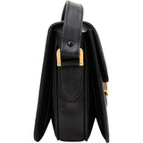 Céline Boxcalf Horse Carriage Triomphe Flap Shoulder Bag