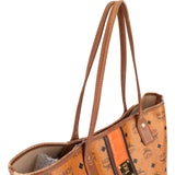 MCM Monogram Visetos Liz Shopper Shoulder Bag