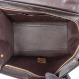 Céline Suede Leather Trapeze Handbag Tricolor - vintageandkickz