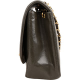 Chanel Quilted Lambskin 24K Gold Diana Single Flap Crossbody Bag