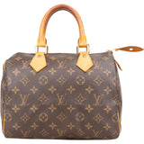 Louis Vuitton Monogram Canvas Speedy 25 Handbag