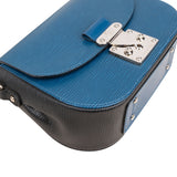 Louis Vuitton Blue Epi Leather Eden PM Crossbody Handbag