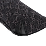 Gucci Monogram GG Denim Horsebit Hobo Shoulder Bag