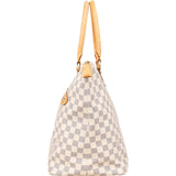 Louis Vuitton Monogram Damier Azur Saleya GM Handbag