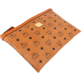 MCM Monogram Heritage Visetos Clutch