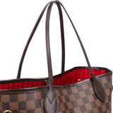 Louis Vuitton Monogram Damier Ebene Canvas Neverfull MM Shoulder Bag