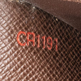 Louis Vuitton Monogram Damier Ebene Canvas Sarah Wallet
