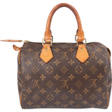 Louis Vuitton Monogram Canvas Speedy 25 Handbag