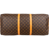 Louis Vuitton Monogram Canvas Keepall 60 Bandoulière Travel Bag