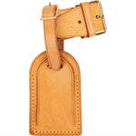[🔄️B21 / F22] Louis Vuitton Vachetta Leather Luggage Tag - vintageandkickz
