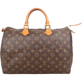 Louis Vuitton Monogram Canvas Speedy 35 Handbag