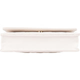 Chanel Wuilted Caviar Leather Jeweled CC Wallet On Chain Crossbody Bag