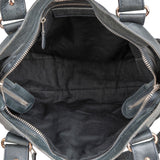 Balenciaga Dark Grey Arena Leather Classic City Handbag
