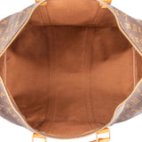 Louis Vuitton Monogram Canvas Keepall 50 Bandoulière Travel Bag