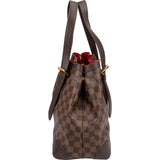 Louis Vuitton Monogram Damier Ebene Hampstead MM Shoulder Bag