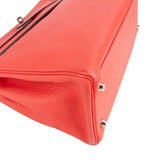 Hermès Grained Togo Leather Palladium Kelly Retourne 32 Handbag