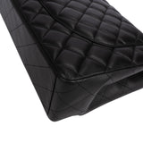 Chanel Quilted Lambskin Maxi Double Flap Crossbody Bag