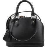 Louis Vuitton Noir Epi Leather Alma BB Handbag