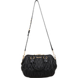 Miu Miu Matelassé Nappa Leather Bowler Handbag