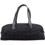 [🔄️B20 / F43] Chanel Monogram Maxi New Travel Line Bowling Bag Handbag - vintageandkickz