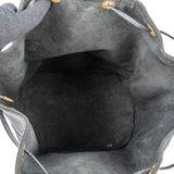 Louis Vuitton Noir Epi Leather Sac Noé Grande Shoulder Bag